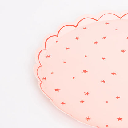 Star Pattern Side Plates