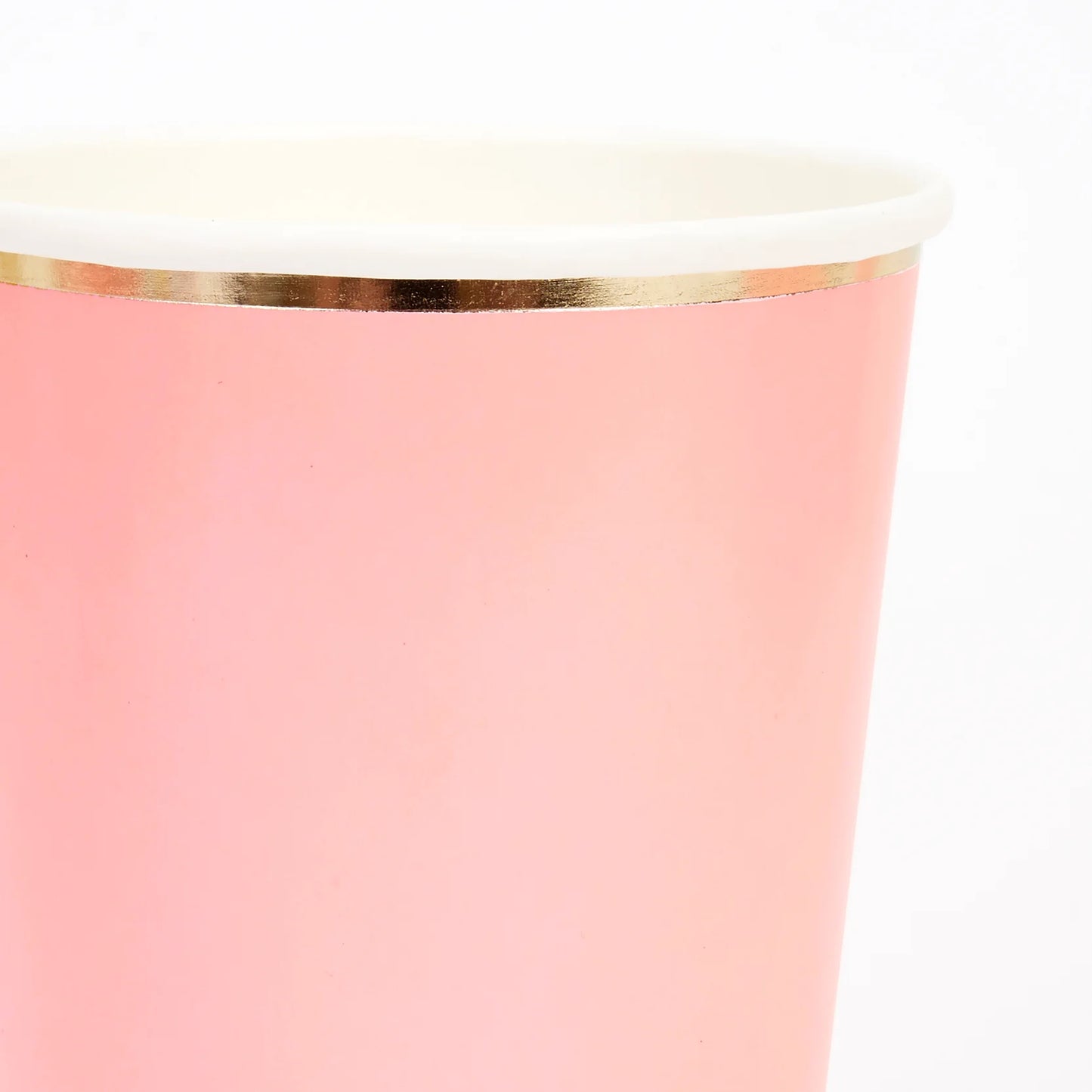 Neon Coral Highball Cups