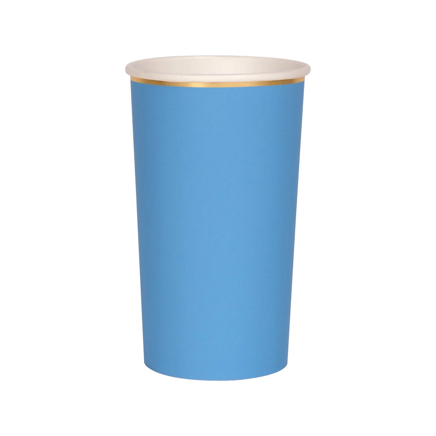 Bright Blue Highball Cups