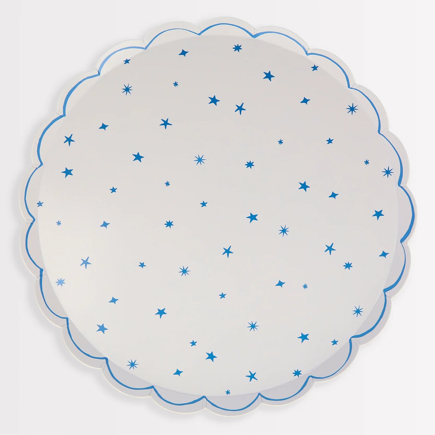 Star Pattern Dinner Plates