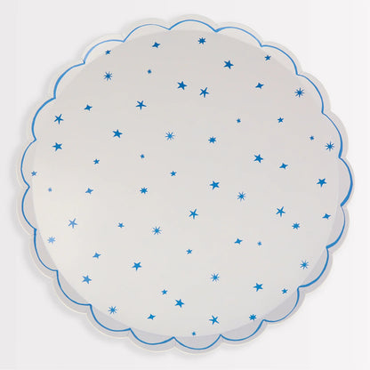 Star Pattern Dinner Plates