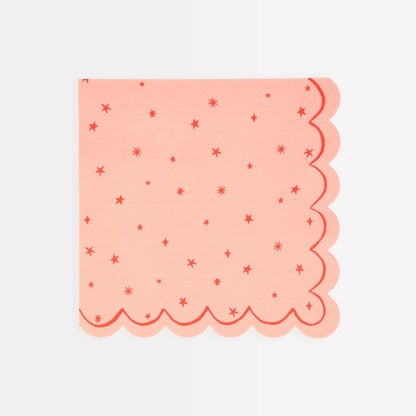 Star Pattern Large Napkins