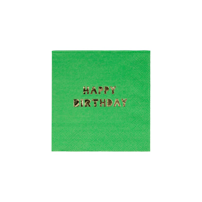 Happy Birthday Small Napkins