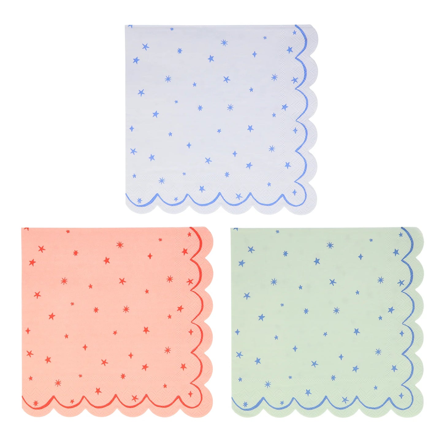 Star Pattern Large Napkins