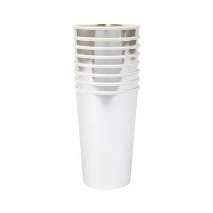 Silver Highball Cups