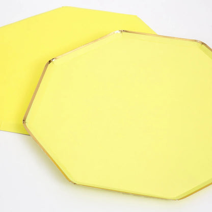 Pale Yellow Side Plates